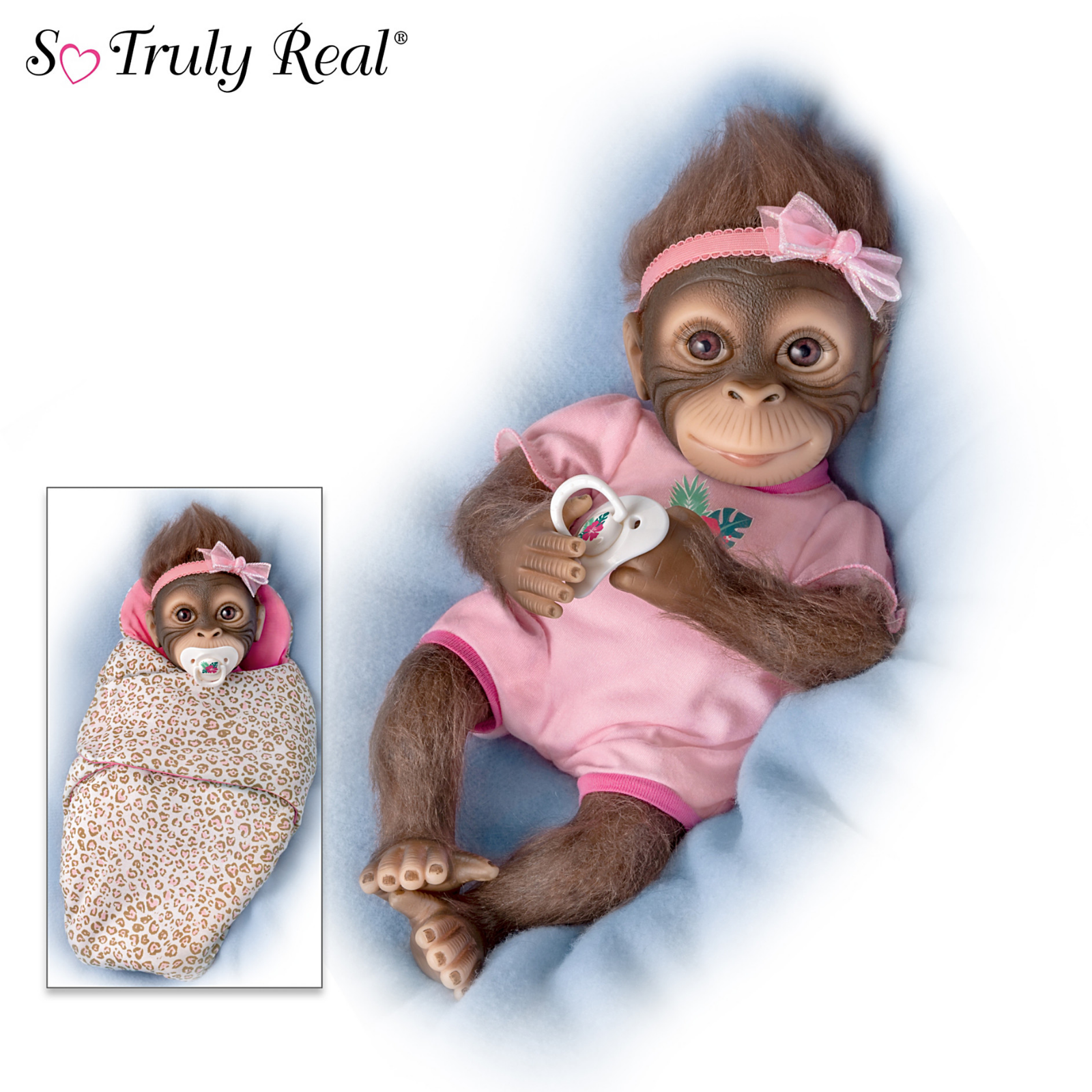 Realistic cheap monkey doll