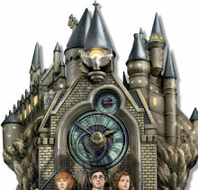 Load image into Gallery viewer, The Bradford Exchange Harry Potter Fully Sculpted Wall Clock With Harry Ron and Hermione Lights Music Motion Featuring Moving Hogwarts Express Train 13.5"-Inches - RCE Global Solutions