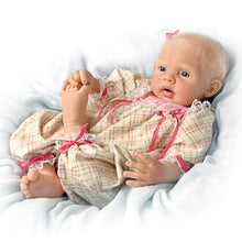 Load image into Gallery viewer, The Ashton - Drake Galleries Lily Rose TrueTouch® Authentic Silicone Baby Girl Doll With 7-Piece Layette Set Weighted Fully Poseable with Hand-Rooted Hair & Inset Eyes by Michelle Fagan 21"-Inches - RCE Global Solutions