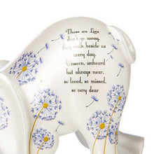 Load image into Gallery viewer, The Hamilton Collection "Those We Love Don't Go Away" Your Spirit Lives Forever In Our Hearts Elephant Figurine by Blake Jensen 6-inches - RCE Global Solutions