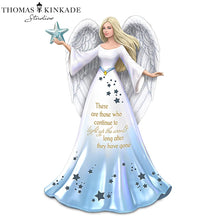 Load image into Gallery viewer, The Hamilton Collection Continue To Light Up The World Remembrance Angel Figurine by Thomas Kinkade Lights Up 7-inches - RCE Global Solutions