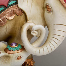 Load image into Gallery viewer, The Hamilton Collection Trunks of Love Mother and Child Elephant Statue Decor Figurine Set with Swarovski Crystals 8.5"-inches - RCE Global Solutions