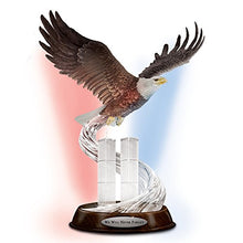 Load image into Gallery viewer, The Bradford Exchange September 11th 15th Anniversary Never Forget Tribute Sculpture Lights Up - RCE Global Solutions