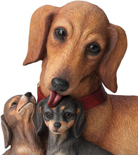 Load image into Gallery viewer, Dachshund Kisses Mother And Puppies Masterpiece Sculpture by The Bradford Exchange - RCE Global Solutions