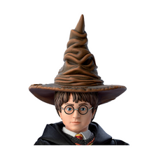 Load image into Gallery viewer, The Ashton - Drake Galleries Harry Potter Ultimate Year One Portrait Figure Officially Licensed in Hogwarts Uniform with 5 Sculpted Accessories Including Harry's Wand Hedwig Broom Sorting Hat and Stack of Text Books 10.5"-Inches - RCE Global Solutions