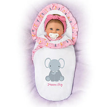 Load image into Gallery viewer, The Ashton - Drake Galleries My Wishes for You Little One Baby Girl Doll So Truly Real® Weighted Lifelike with Sleeper and Blanket and RealTouch® Vinyl Skin by Acclaimed Artist Violet Parker 16-inches - RCE Global Solutions