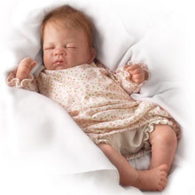 Load image into Gallery viewer, The Ashton - Drake Galleries "Hush, Little Baby" Lifelike "Breathing" Doll Lifelike Poseable So Truly Real® Interactive & Realistic Baby Doll with RealTouch® Vinyl Skin by Waltraud Hanl 18-inches - RCE Global Solutions
