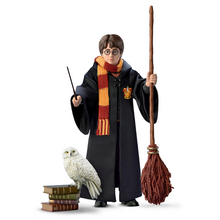 Load image into Gallery viewer, The Ashton - Drake Galleries Harry Potter Ultimate Year One Portrait Figure Officially Licensed in Hogwarts Uniform with 5 Sculpted Accessories Including Harry's Wand Hedwig Broom Sorting Hat and Stack of Text Books 10.5"-Inches - RCE Global Solutions