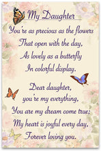 Load image into Gallery viewer, The Bradford Exchange My Daughter Forever Heirloom Porcelain Music Box with Raised Filigree & Swarovski Crystals - RCE Global Solutions