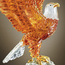 Load image into Gallery viewer, The Bradford Exchange Illuminated Light Up Eagle Sculpture with Mirrored Base - RCE Global Solutions