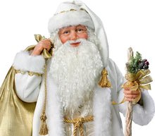 Load image into Gallery viewer, The Ashton - Drake Galleries Karen Vander Logt White Christmas Musical Santa Doll : Lights Up 25"-Inches - RCE Global Solutions