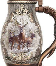 Load image into Gallery viewer, Persis Clayton Weirs Whitetail Deer 32 Oz Porcelain Stein by The Bradford Exchange - RCE Global Solutions