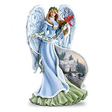 Load image into Gallery viewer, The Bradford Exchange Thomas Kinkade Holly Angel Figurine - RCE Global Solutions
