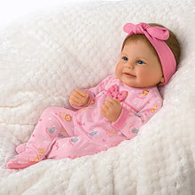 Load image into Gallery viewer, The Ashton - Drake Galleries My Wishes for You Little One Baby Girl Doll So Truly Real® Weighted Lifelike with Sleeper and Blanket and RealTouch® Vinyl Skin by Acclaimed Artist Violet Parker 16-inches - RCE Global Solutions