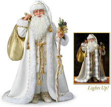 Load image into Gallery viewer, The Ashton - Drake Galleries Karen Vander Logt White Christmas Musical Santa Doll : Lights Up 25"-Inches - RCE Global Solutions