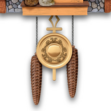 Load image into Gallery viewer, Log Cabin Illuminated Wall Clock With Wilderness Sounds by The Bradford Exchange - RCE Global Solutions