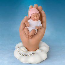 Load image into Gallery viewer, The Ashton-Drake Galleries Gods Greatest Gift Lifelike Miniature Baby Girl Doll and Realistic Hand Sculpture with Do It Yourself Personalization Kit 6.5"-Inches - RCE Global Solutions