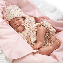 Load image into Gallery viewer, The Ashton - Drake Galleries "Hush, Little Baby" Lifelike "Breathing" Doll Lifelike Poseable So Truly Real® Interactive & Realistic Baby Doll with RealTouch® Vinyl Skin by Waltraud Hanl 18-inches - RCE Global Solutions