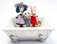 Load image into Gallery viewer, The Nightmare Before Christmas Bathroom Soap Dish Exclusively from The Bradford Exchange | Disney Lock Shock and Barrel Officially Authorized Bath Ensemble Collection 'Good Clean Fun' Soap Holder - RCE Global Solutions