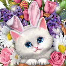 Load image into Gallery viewer, The Bradford Exchange Kitty Cat Whiskers in The Garden Illuminated Always in Bloom Floral Table Centrepiece - RCE Global Solutions