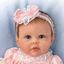 Load image into Gallery viewer, The Ashton - Drake Galleries Olivia All Dolled Up TrueTouch® Authentic Silicone Lifelike Realistic Baby Girl Doll with Soft Hand Rooted Hair Weighted Fully Poseable by Master Doll Artist Linda Murray 19"-Inches - RCE Global Solutions