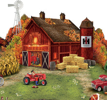 Load image into Gallery viewer, Farmall Autumn Harvest Light Up Sculpture with Tractors by The Bradford Exchange - RCE Global Solutions