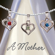 Load image into Gallery viewer, A Mother's Heart Birthstone Charm Angel Figurine: Personalized Gift for Mom by The Bradford Editions - RCE Global Solutions