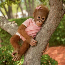 Load image into Gallery viewer, The Ashton-Drake Galleries Monkey Doll by Ina Volprich: Annabelle's Hugs - RCE Global Solutions