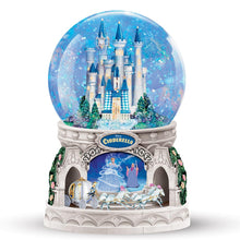 Load image into Gallery viewer, The Bradford Exchange Disney Cinderella Rotating Glitter Globe with Lights & Music 7-inches - RCE Global Solutions
