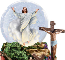 Load image into Gallery viewer, Thomas Kinkade's Visions of Christ Religious Hand-Painted Musical Glitter Globe Featuring Hand-Sculpted Scenes from The Life of Jesus - RCE Global Solutions