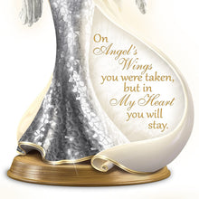 Load image into Gallery viewer, The Bradford Exchange Bereavement Heirloom Porcelain Mosaic Angel Sculpture with 22K Gold Lights Up - RCE Global Solutions