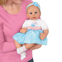 Load image into Gallery viewer, The Ashton - Drake Galleries Perfect Little Princess Lifelike So Truly Real® Baby Girl Doll in Disney Cinderella Outfit Weighted Fully Poseable with Soft RealTouch® Vinyl Skin by Linda Murray 17"-Inches - RCE Global Solutions