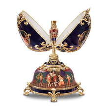 Load image into Gallery viewer, The Bradford Exchange Russian Nutcracker Heirloom Porcelain Musical Egg 5.5" - RCE Global Solutions