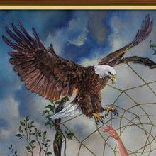 Load image into Gallery viewer, Russ Docken Illuminating Framed Canvas Print: Native Dreams Wall Decor by The Bradford Exchange - RCE Global Solutions