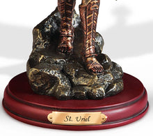 Load image into Gallery viewer, The Bradford Exchange Howard David Johnson Art On Uriel Protector of Truth Cold Cast Bronze Sculpture - RCE Global Solutions