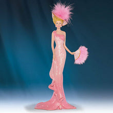 Load image into Gallery viewer, The Bradford Exchange Pink Petal Perfection Sparkling Hope From Head to Toe Lady Figurine Breast Cancer Awareness by Laine Gordon 7-inches - RCE Global Solutions