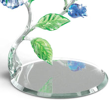 Load image into Gallery viewer, The Bradford Exchange Nature's Delicate Dance Crystal Hummingbird Sculpture 6"-Inches - RCE Global Solutions