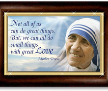 Load image into Gallery viewer, Mother Teresa Music Box with Rosary and Canonization Card by The Bradford Exchange - RCE Global Solutions