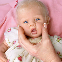 Load image into Gallery viewer, The Ashton - Drake Galleries Lily Rose TrueTouch® Authentic Silicone Baby Girl Doll With 7-Piece Layette Set Weighted Fully Poseable with Hand-Rooted Hair & Inset Eyes by Michelle Fagan 21"-Inches - RCE Global Solutions