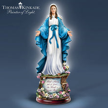 Load image into Gallery viewer, The Bradford Exchange Thomas Kinkade Hail Mary Full of Grace Light Up Sculpture - RCE Global Solutions