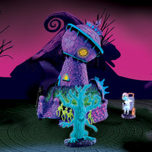 Load image into Gallery viewer, The Bradford Exchange Disney Nightmare Before Christmas Black Light Hawthorne Village Dr. Finkelstein's Lab Issue #2 - RCE Global Solutions