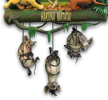 Load image into Gallery viewer, The Bradford Exchange Disney The Lion King Hakuna Matata Wall Clock with Music and Light Up Clock Face - RCE Global Solutions