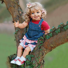 Load image into Gallery viewer, The Ashton - Drake Galleries "Lea And The Summer" Lifelike Child Doll So Truly Real® Poseable Dolls Handcrafted of RealTouch® Vinyl by Acclaimed Artist Monika Gerdes 24-inches - RCE Global Solutions
