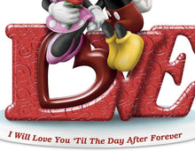 Load image into Gallery viewer, The Hamilton Collection I Will Love You 'Til The Day After Forever Mickey Mouse & Minnie Mouse Figurine - RCE Global Solutions