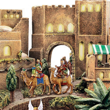 Load image into Gallery viewer, Hawthorne Village Nativity Sculpture Lights up and plays a classic recording - RCE Global Solutions