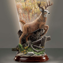 Load image into Gallery viewer, The Bradford Exchange Greg Alexander Magic in The Meadow Deer-Themed Torchiere Sculpture - RCE Global Solutions