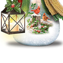 Load image into Gallery viewer, The Bradford Exchange Dona Gelsinger Snuggle Season Illuminated Snowman Figurine Collection Issue #1, 7 Inches - RCE Global Solutions