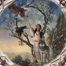 Load image into Gallery viewer, The Bradford Exchange Mystic Dreams Dreamcatcher Wall Decor with Exclusive Russ Docken Artwork - RCE Global Solutions