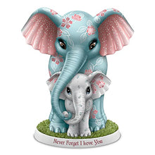 Load image into Gallery viewer, The Hamilton Collection Never Forget I Love You Hand-Painted Elephant Figurine Featuring A Unique Floral Pattern by Artist Blake Jensen - RCE Global Solutions