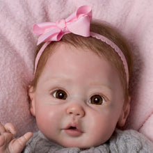 Load image into Gallery viewer, The Ashton - Drake Galleries Cuddly Coo Lifelike So Truly Real® Interactive Baby Girl Doll Coos When Cuddled Realistic Weighted Fully Poseable with Soft RealTouch® Vinyl Skin by Master Doll Artist Sherry Miller 18"-inches - RCE Global Solutions